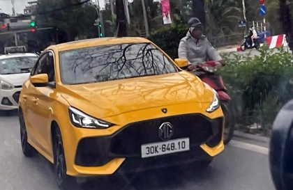 Nghị định 168 - Lỗi trừ 6 điểm GPLX ô tô: Che, dán lên chữ, số của biển số xe